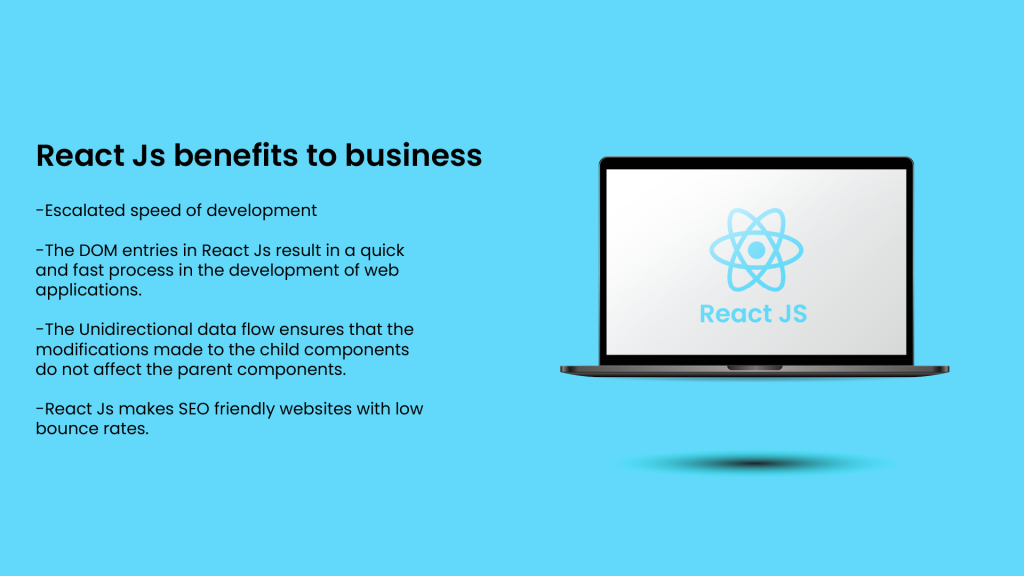 What benefits does ReactJS add to businesses?