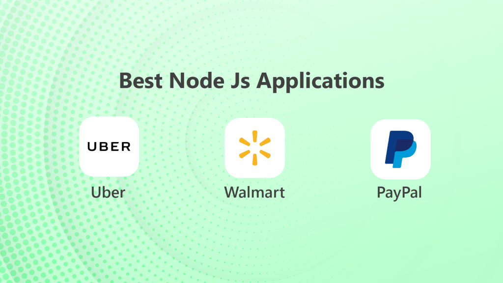 Which applications work the best with NodeJS?