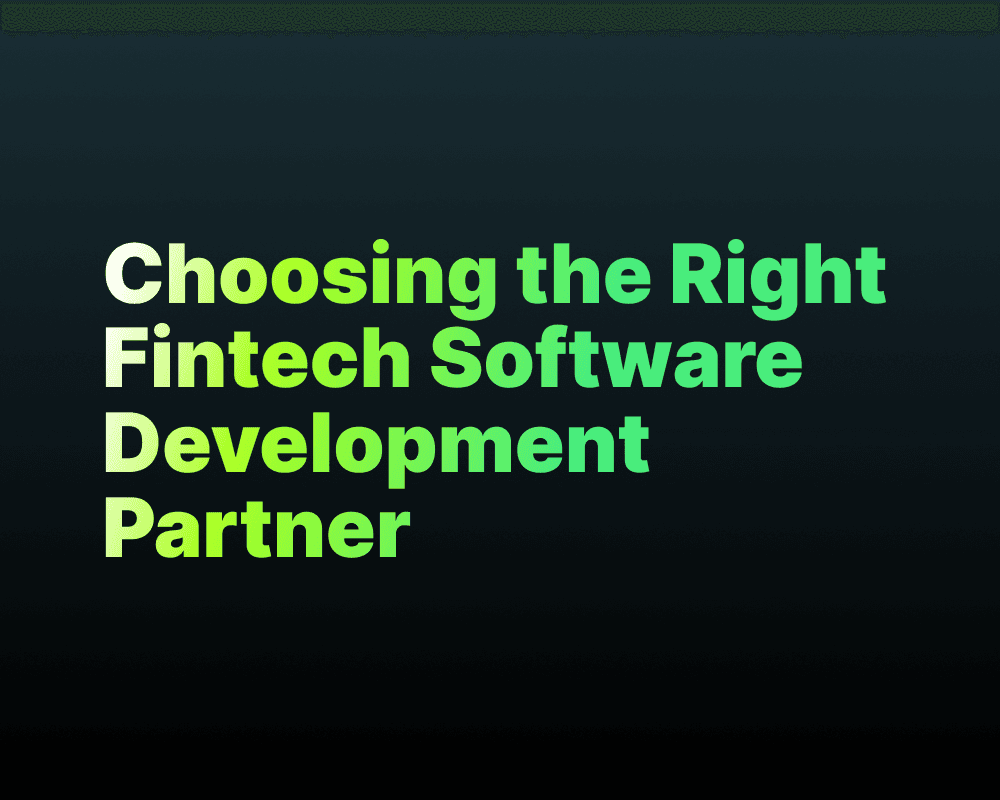 Fintech Software Development