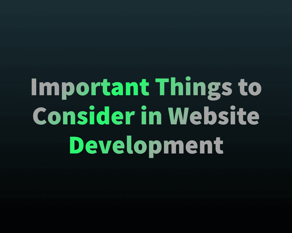 Website Development